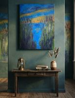 Gemälde mit Landschaftsmotiv handmade 60×80