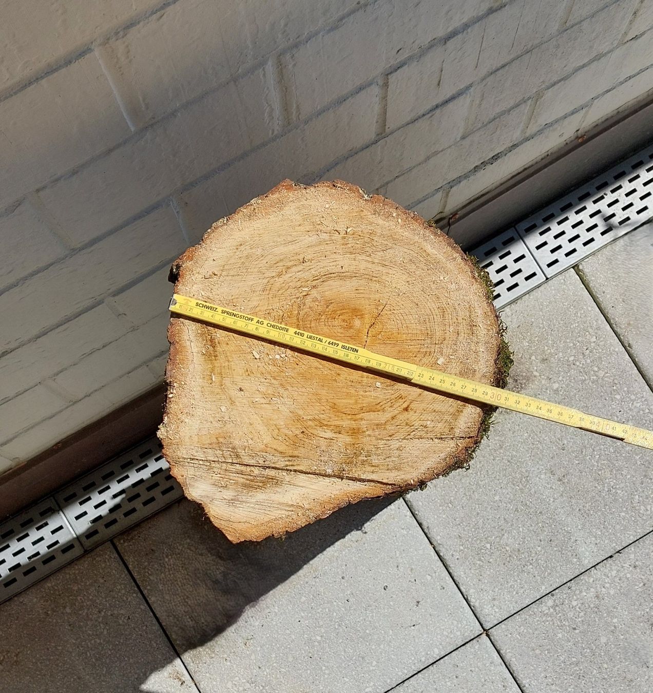 Holzartikel: Holzstamm / Chemine, Deko, Hackstock, Rundholz, Scheitstock – Neu (gemäss Beschreibung) aus Bergdietikon von lop01 8