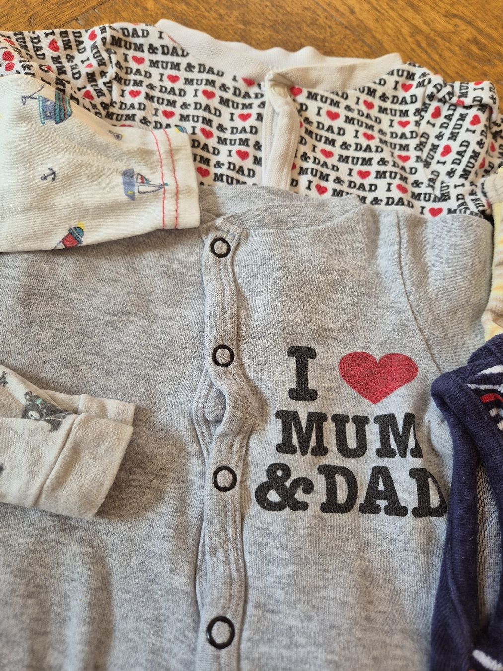 Kleiderpakete & -sets: Lot de pyjamas bébé - Taille 50/56 – Gebraucht aus Yverdon-les-Bains von somiou 3