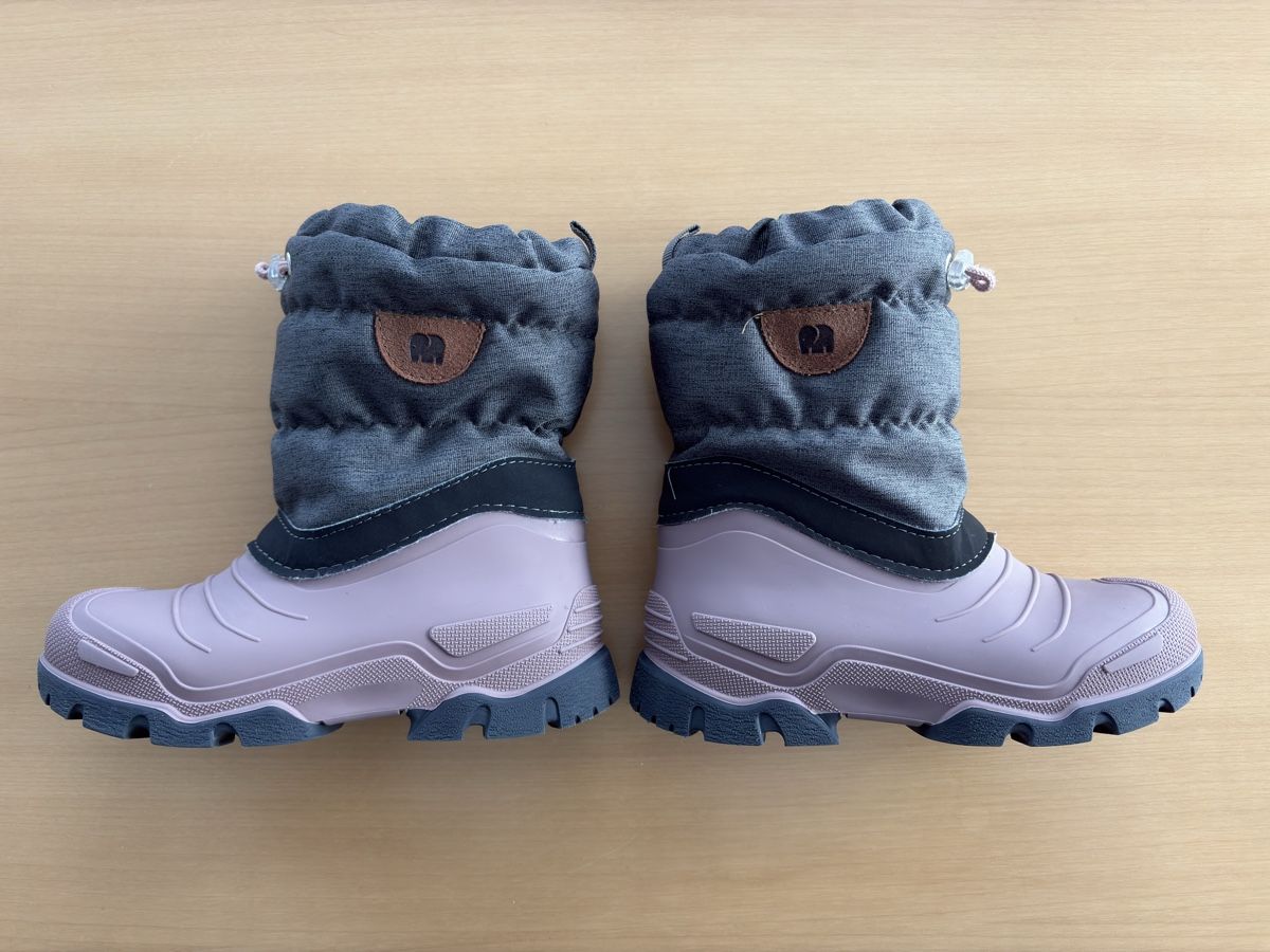 Elefanten Schuhe für Mädchen: Winterstiefel mit 2 Paar Wollsocken – Gebraucht aus Forch von CorinneB-K 1