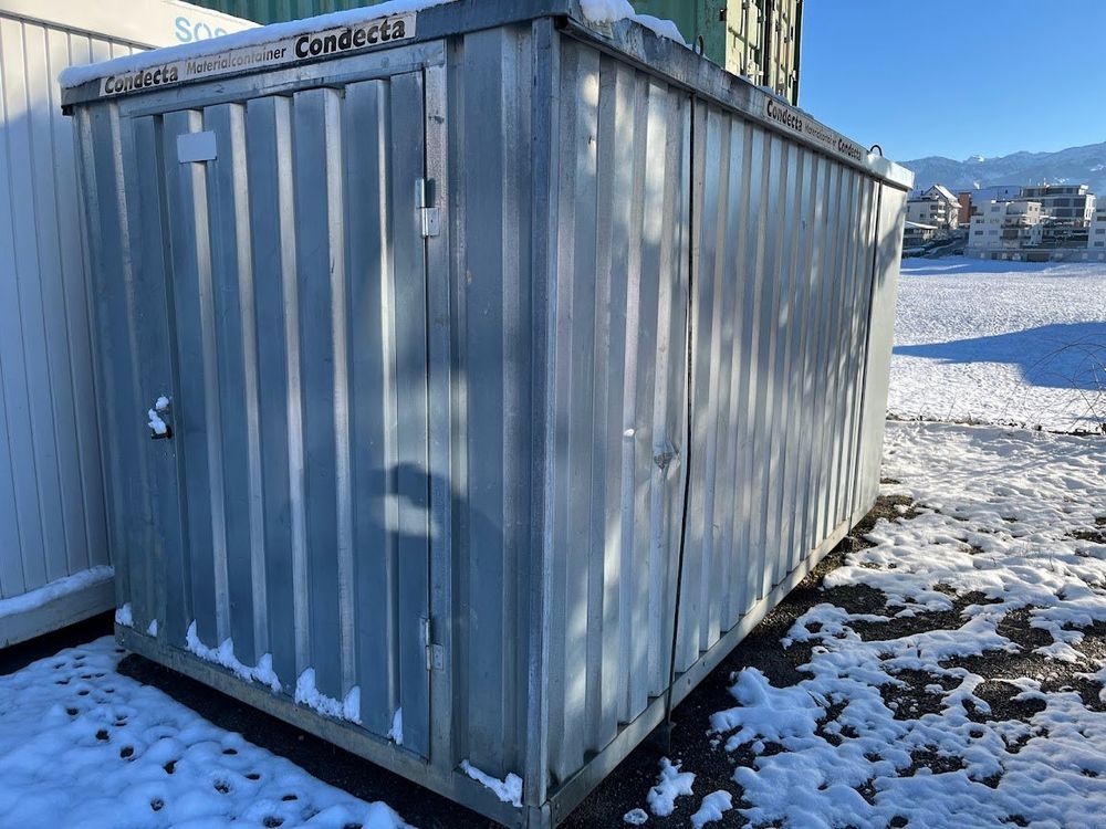 Lagercontainer Blech verzinkt Container Lager Unterstand (Gebraucht) in ...