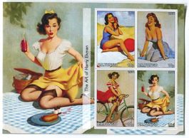 Block "Pin-up". Tongo