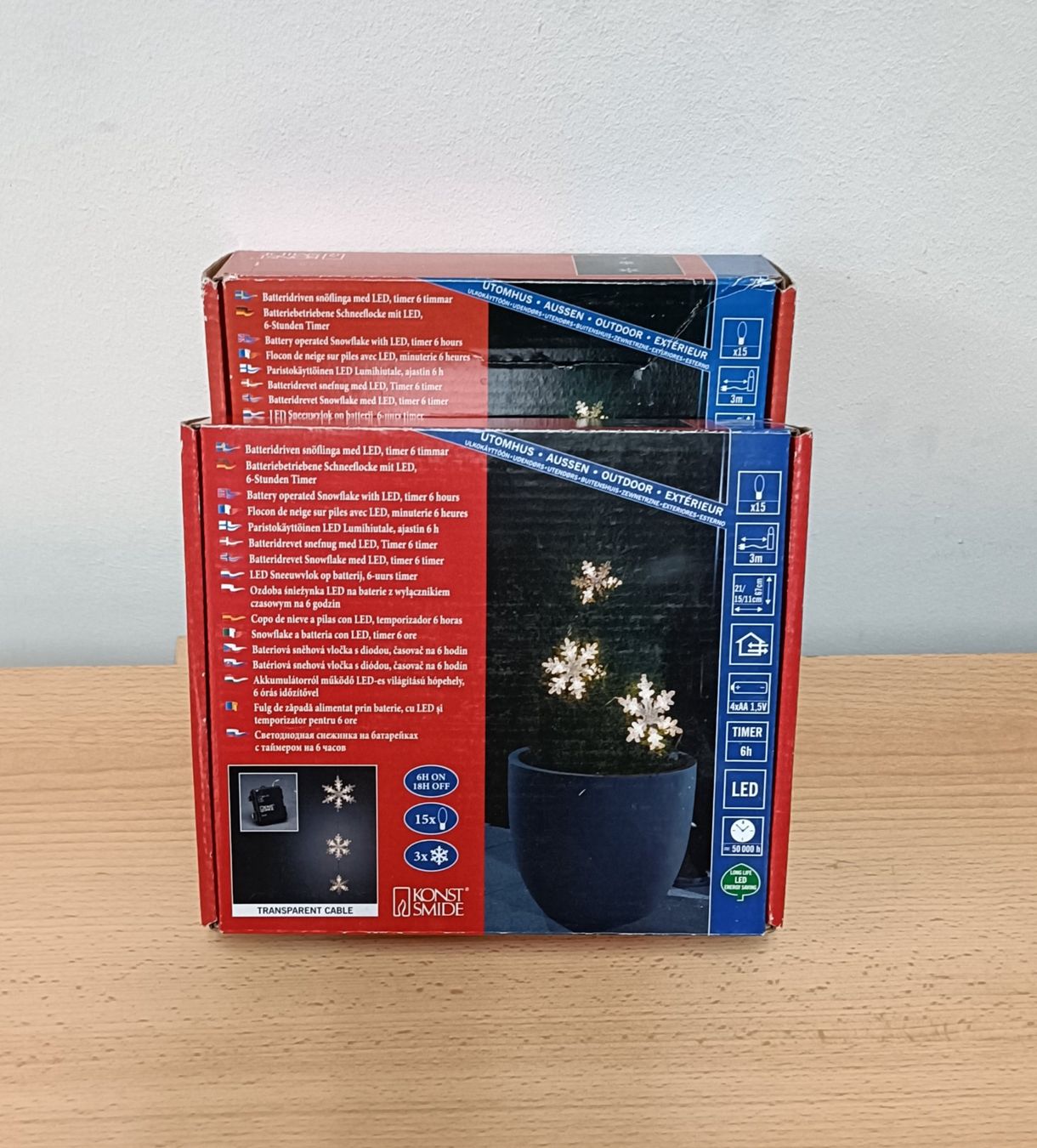 Tutte le decorazioni: 2er Set - Sternendeko - Weihnachten – Nuovo (secondo la descrizione) da Emmenbrücke venduto da SMART-KAUF