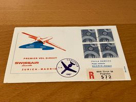 Swissair Einschreiben