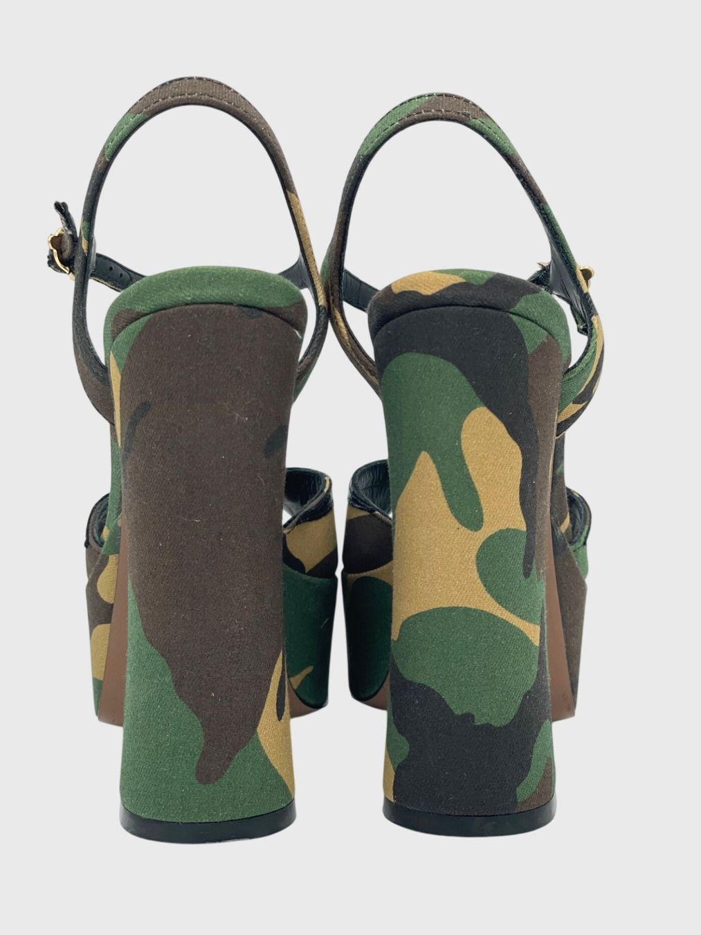 Scarpe da donna: L'Autre Chose Camouflage T-Strap Platform EU 35 – Usato da Zürich venduto da shoe_shop 4