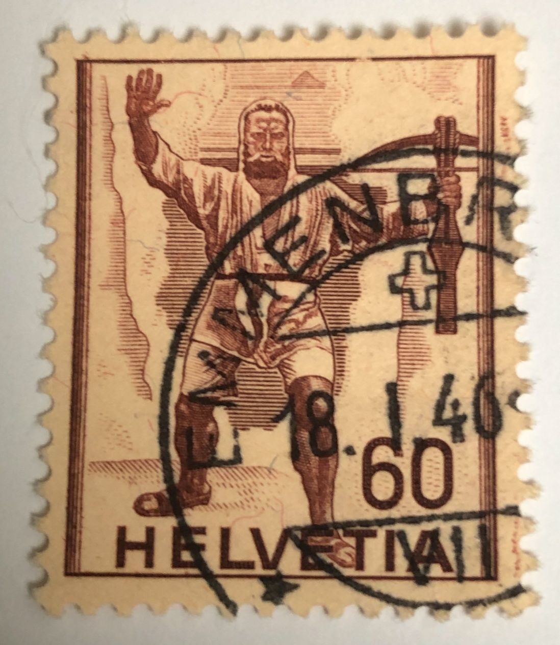 Tous les timbres: Nr.244 mit Voll Stempel Emmenbrücke – D'occasion à Aarau par Billa007