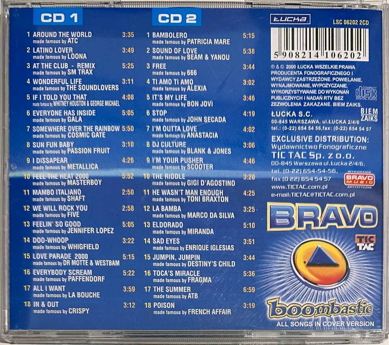 CD: Various – BRAVO Boombastic – Usato da Martigny venduto da jereq 1