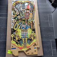 flipper, flipperkasten Kiss playfield,  plateau, spielfield