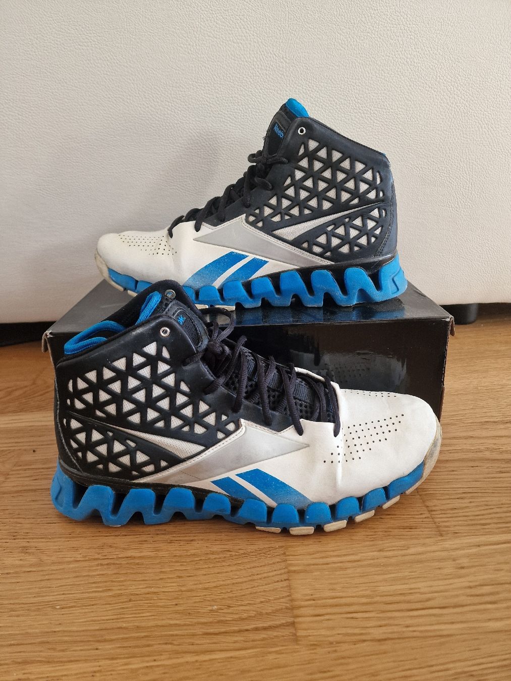 Reebok Scarpe da uomo: Reebok ZIG Basketballschuhe, Gr. 44 – Usato da Thun venduto da mike953