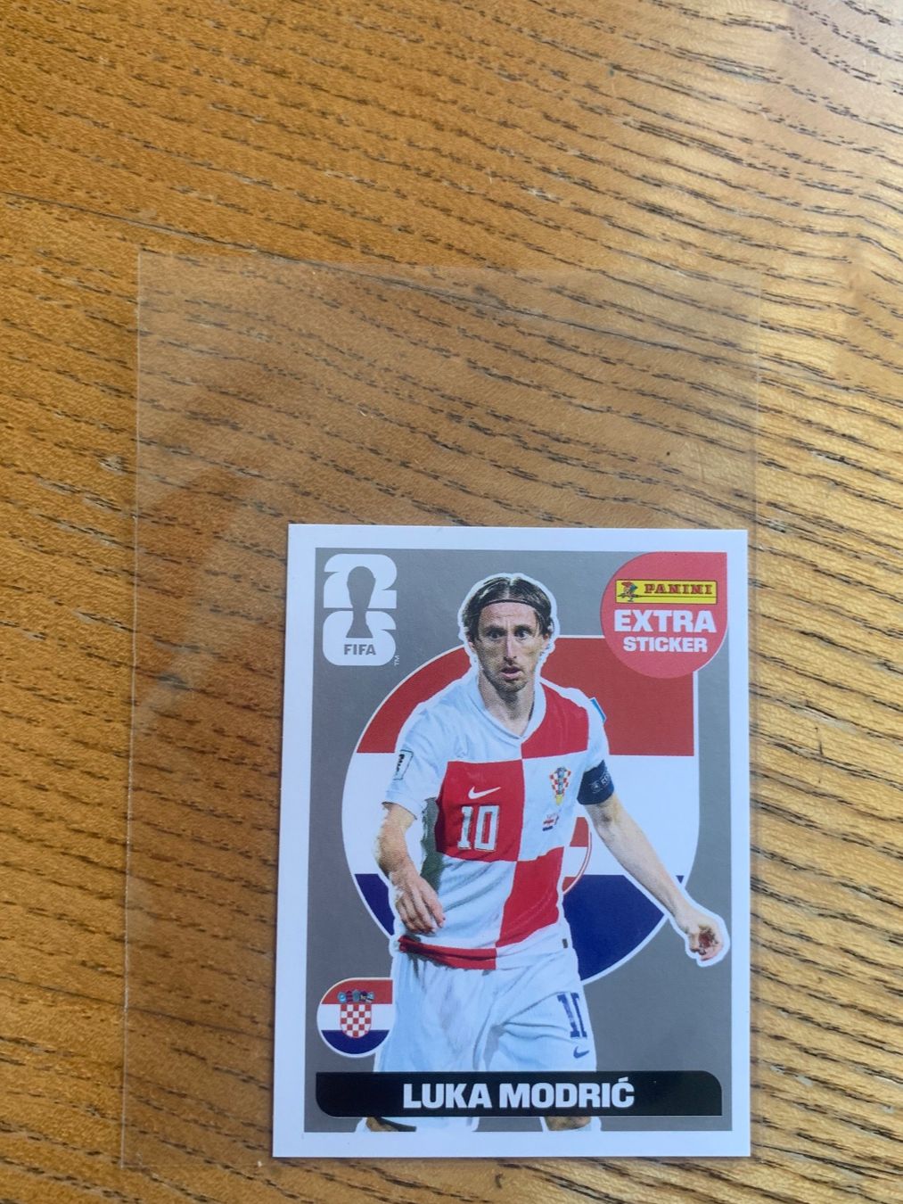 Panini Sammelbilder & Trading cards: Panini Extra Sticker Luka Modrić silber – Gebraucht aus Zürich von Kasza 1