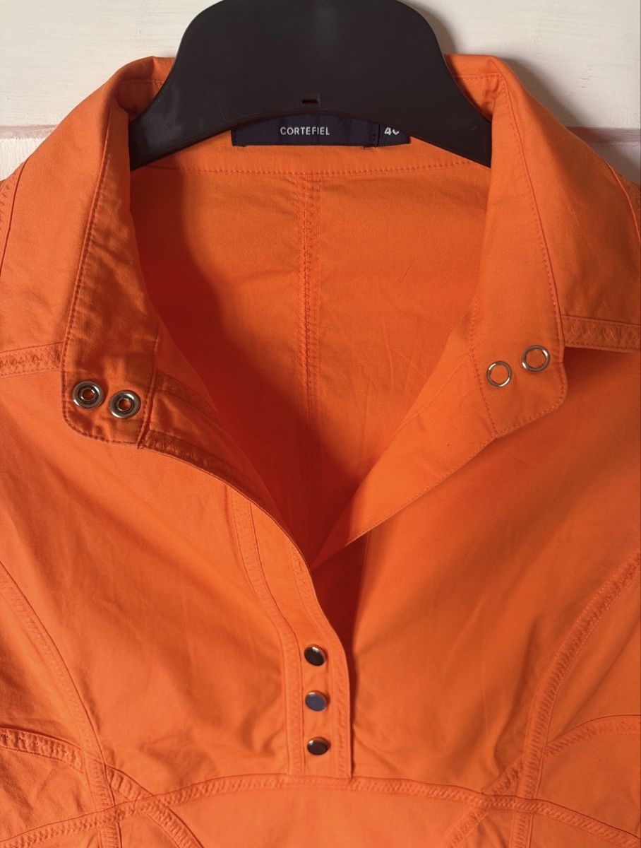 Blusen: Damen Bluse Cortefiel orange Grösse 40 – Neu (gemäss Beschreibung) aus Brunnen von Sandy_closet1 1