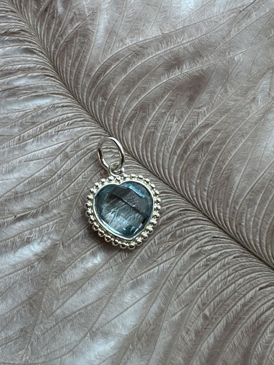 Ciondoli: Herzanhänger topas – Nuovo e nell'imballaggio originale da Niederglatt ZH venduto da Silberschmuck-design