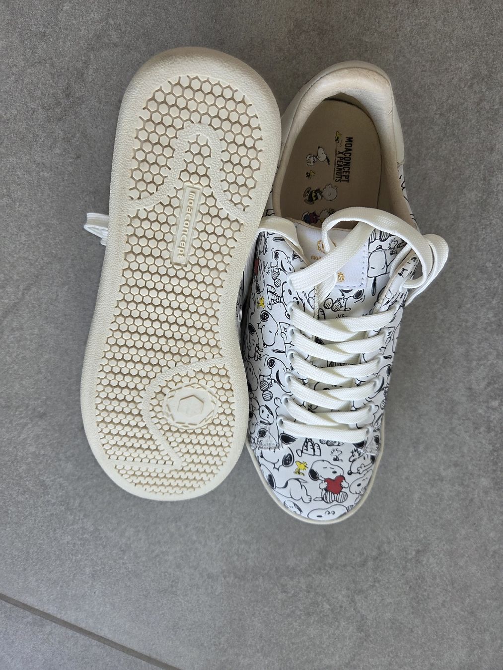 Scarpe da uomo: Peanuts Sneaker von Moa Concept Weiss/Bunt Gr. 39 – Nuovo (secondo la descrizione) da Schenkon venduto da jinibi 7