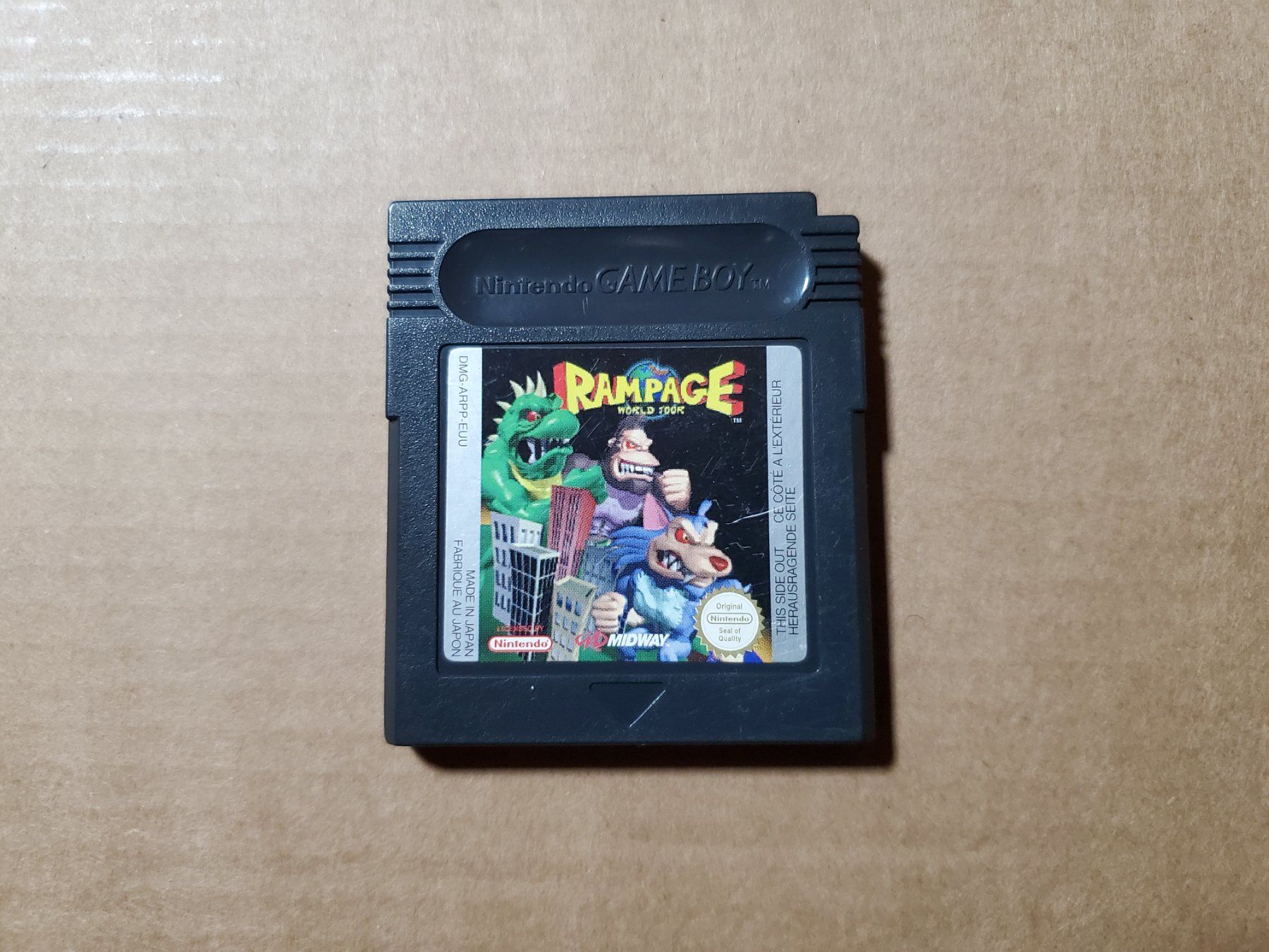 Nintendo Giochi: Rampage World Tour GameBoy Color – Usato da Sion venduto da Audrey2780