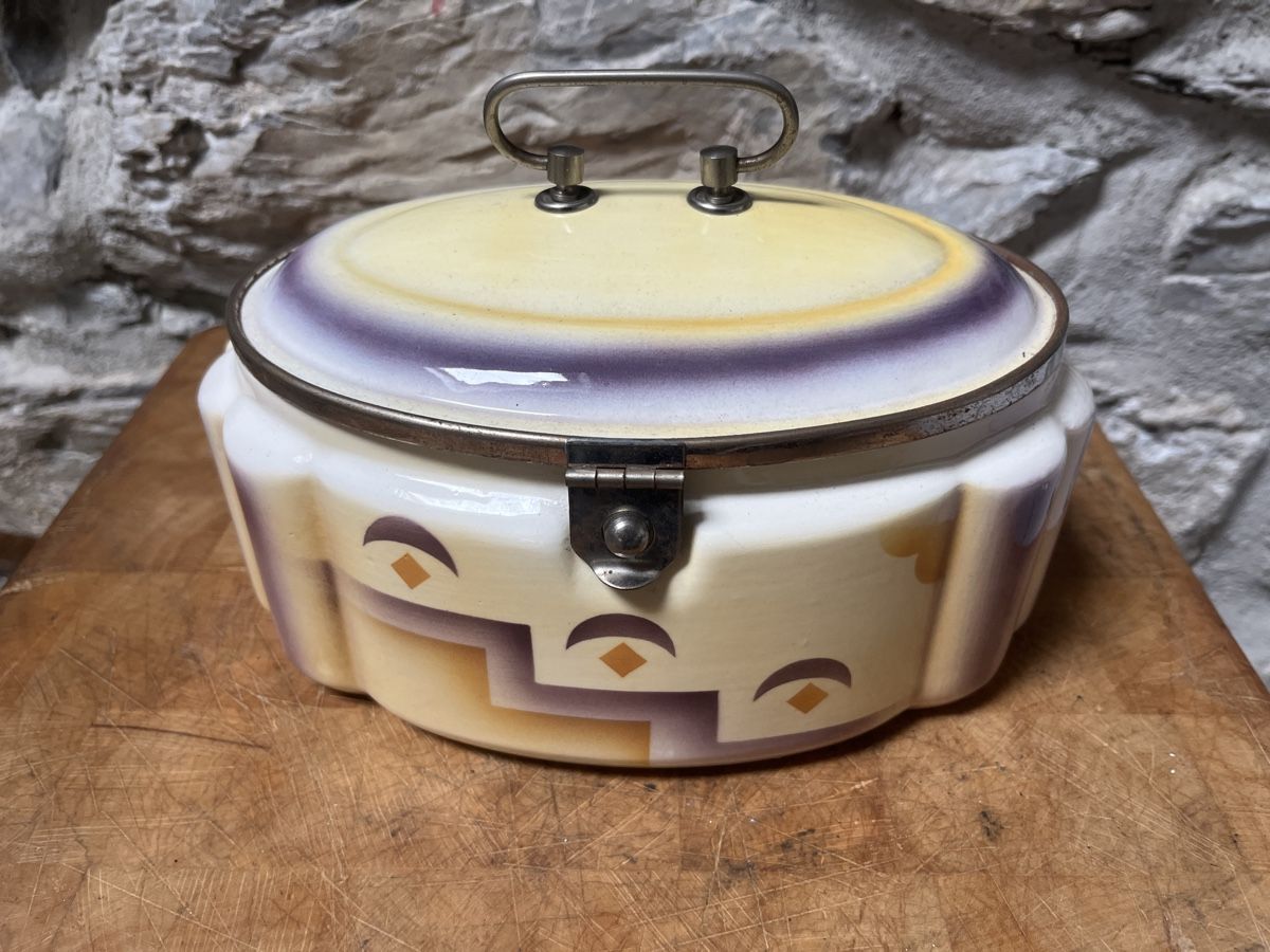 Altre Stoviglie: Keks Dose Art Deco – Usato da Brienz BE venduto da hey_z9vg