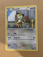 Pokémon Karte Meowth Black Star Promo BW35