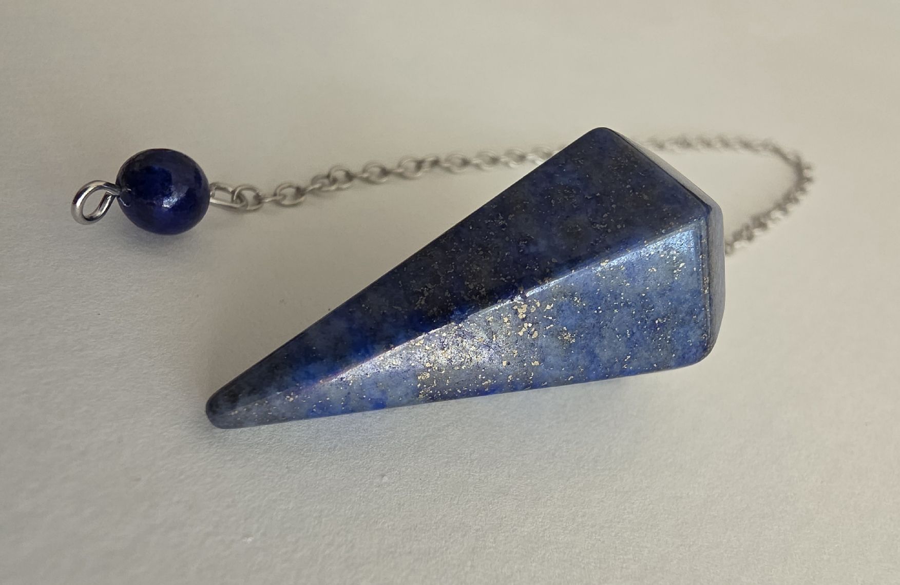 Minerali & Pietre curative: Pendel Lapislazuli ca. 3,5 x 2cm. – Nuovo e nell'imballaggio originale da Menziken venduto da Mirager