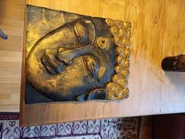 Buddha Bild Holz