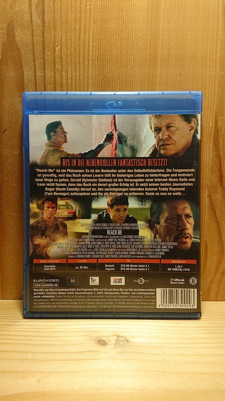 Alle DVDs: REACH ME Stop at nothing Blu-Ray mit Sylvester Stallone – Gebraucht aus Wilderswil von Exebub 1