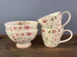 4er Set Greengate Geschirr *makellose Neuware*