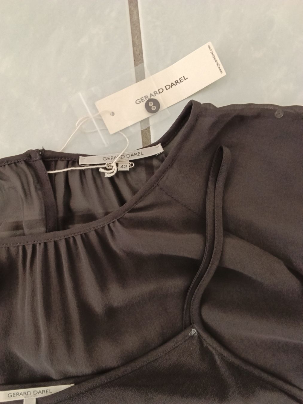 Gérard Darel Camicette: Ensemble blouse & top, L/42, neuve, Gerard Darel, soie – Nuovo e nell'imballaggio originale da Neuchâtel venduto da Virgule50 4