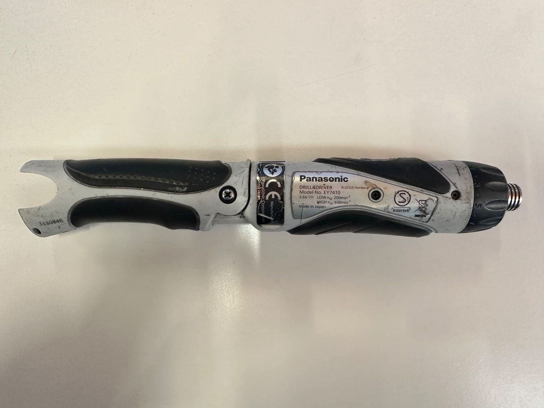 Panasonic Tutti gli attrezzi: Akku Knickschrauber Panasonic 7410OL – Usato da Uetendorf venduto da Revotool 1