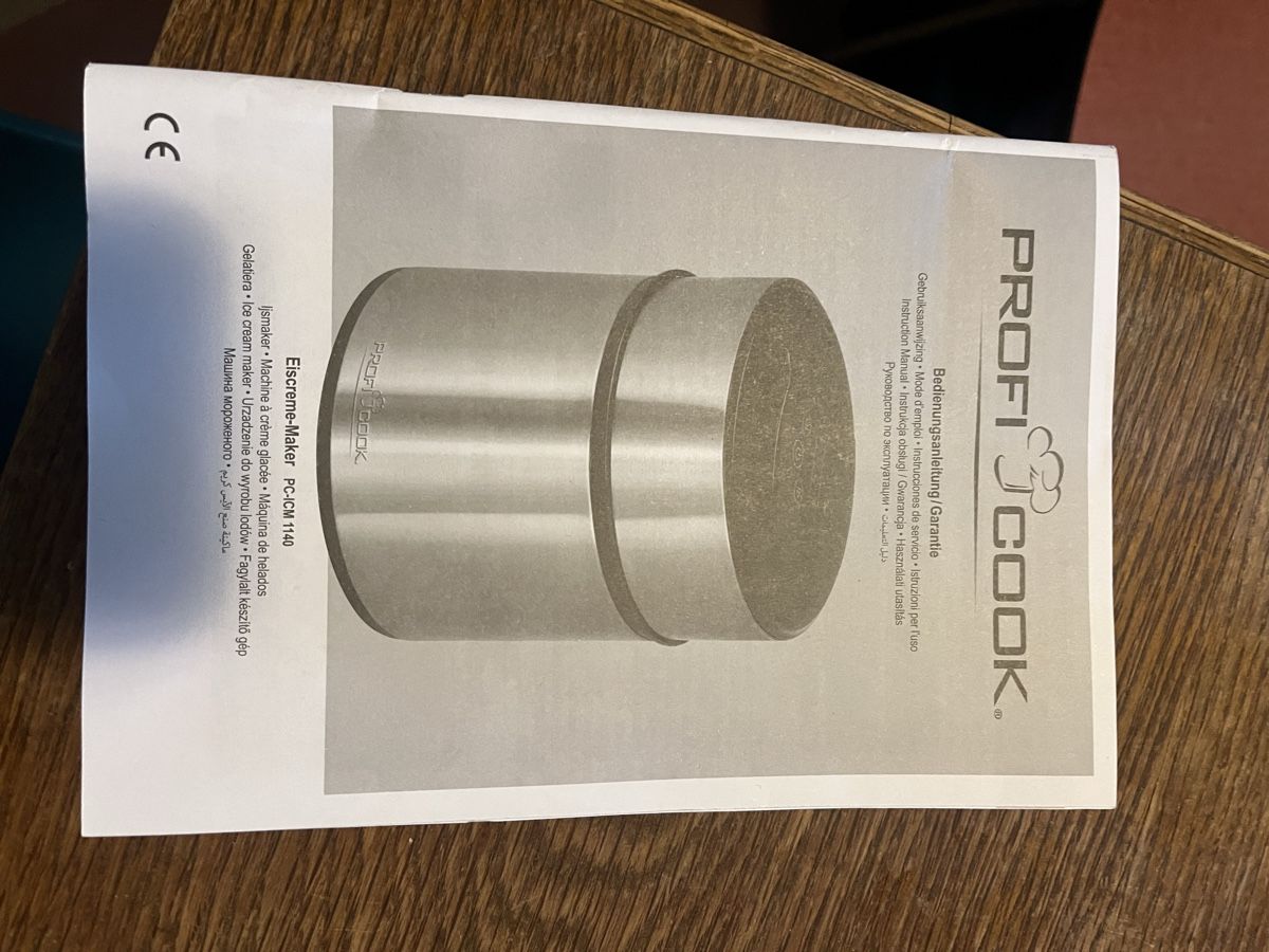 Küchengeräte: Profi cook ice cream maker – Neu (gemäss Beschreibung) aus Basel von yas_q82c 2