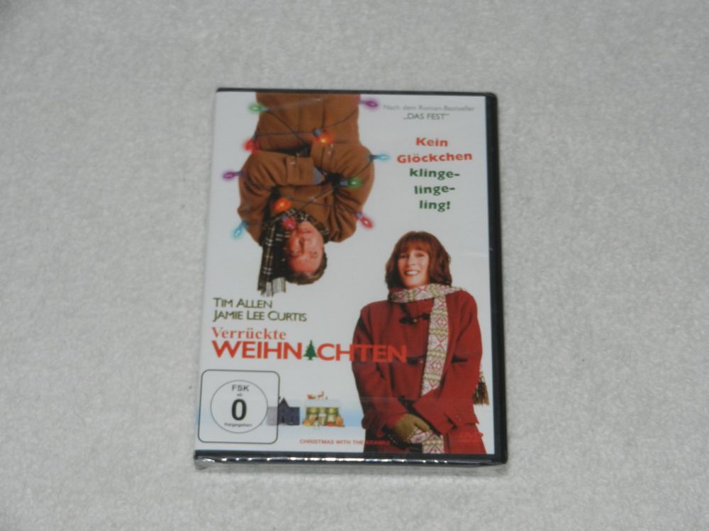 DVD TIM ALLEN JAMIE LEE CURTIS in VERRÜCKTE WEIHNACHTEN /OVP Kaufen