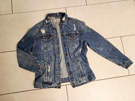 Coole Jeansjacke von New Look, Denim, Gr. 34