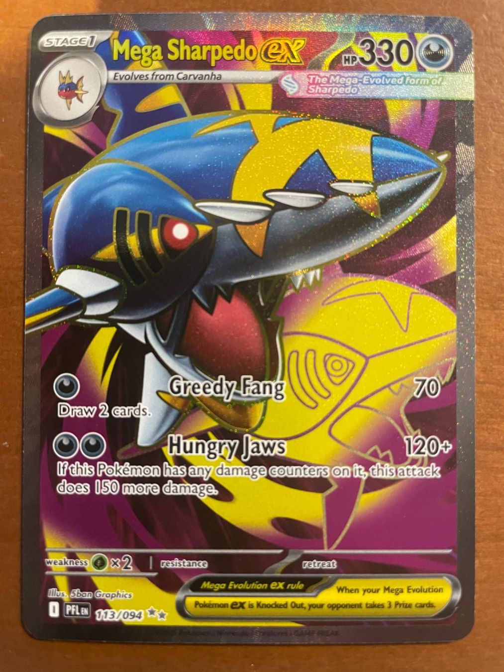 Pokémon Cartes à collectionner: Pokemon Mega Sharpedo eX (Versand gratis) – Neuf (Voir description) à Chur par Angerson