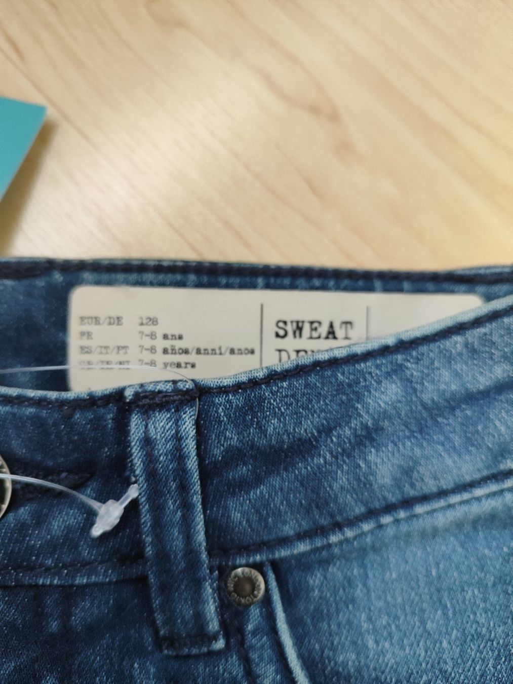 Pantaloni: Neue Jeanshose Gr. 128 – Nuovo (secondo la descrizione) da Seon venduto da Mandes1 1