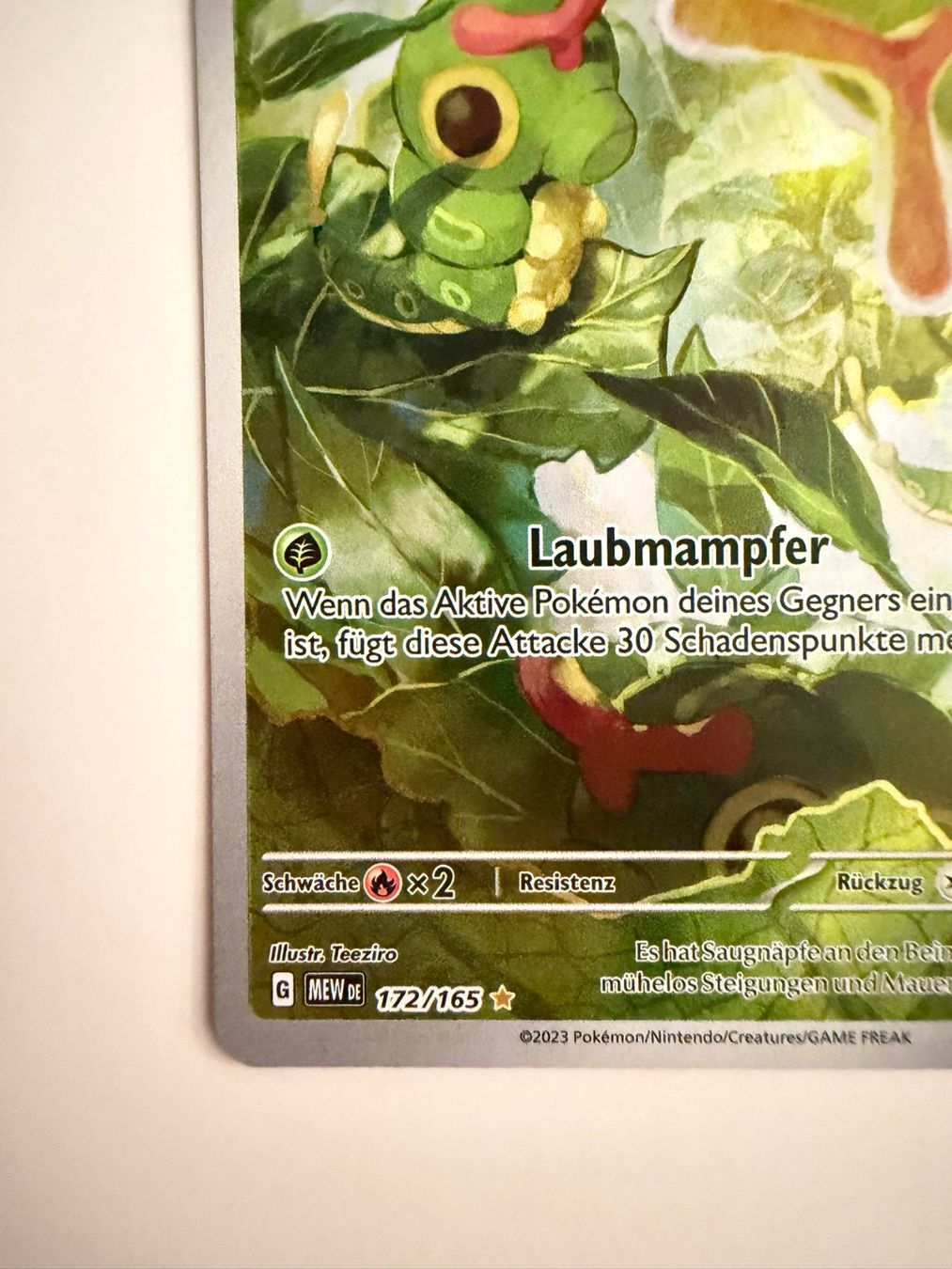 Pokémon Carte collezionabili: Raupy – Usato da Biel/Bienne venduto da SeeLoewe55 5