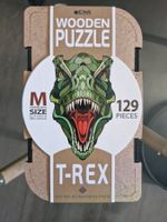 Eco Wood Art Holz-Puzzle T-Rex 129 Teile