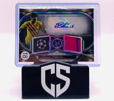 2021 Topps Museum Pedri /250 Auto Match Used FC Barcelona