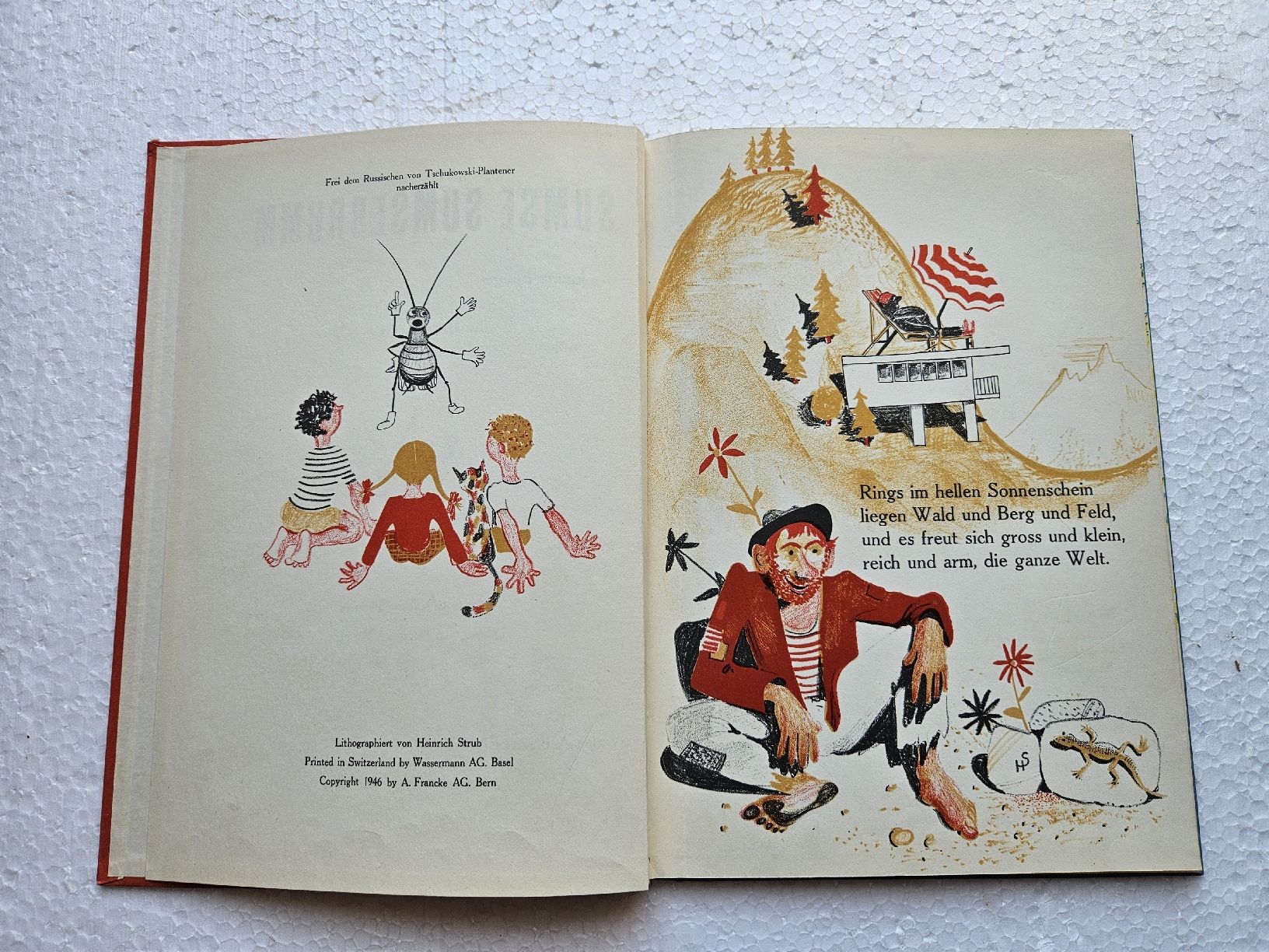 Libri: Sumse Sumsebrumm - A. Francke AG - antikes Buch – Usato da Haslen GL venduto da Sandra40 2