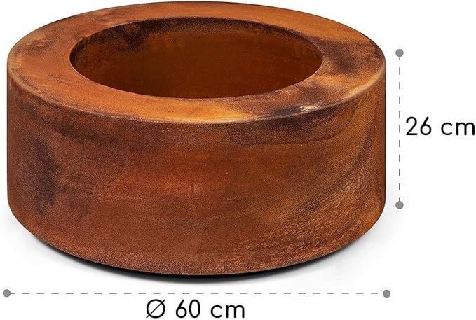 Bracieri: Feuerschale blumfeldt Desert Rust rund – Usato da Chur venduto da Avero 3