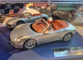 Carrera Digital 132 Porsche 911 Carrera S Cabriolet silber