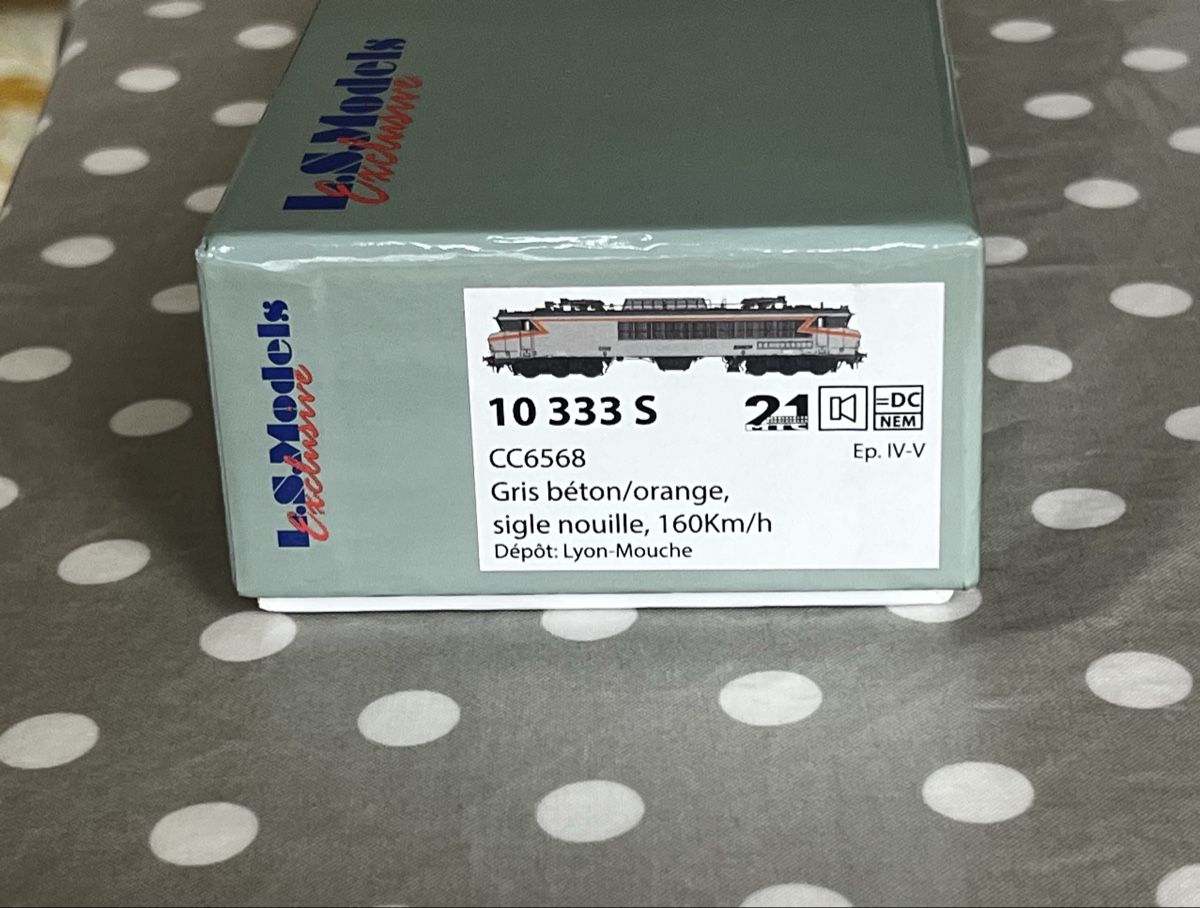 LS Models Modellini di ferrovie: L.S Models 10333 S;  SNCF CC6568 – Nuovo (secondo la descrizione) da Zürich venduto da Sammelhammel 3
