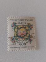 Tschechoslowakei Briefmarke 1974 Kindermotiv 60h