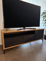 Modernes TV-Möbel Interio  Eichenoptik / Schwarz