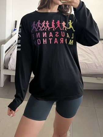 Haut de sport du Marathon de Lausanne 2025 taille M