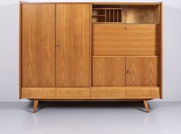 Highboard aus lackiertem Eschenholz (1950)