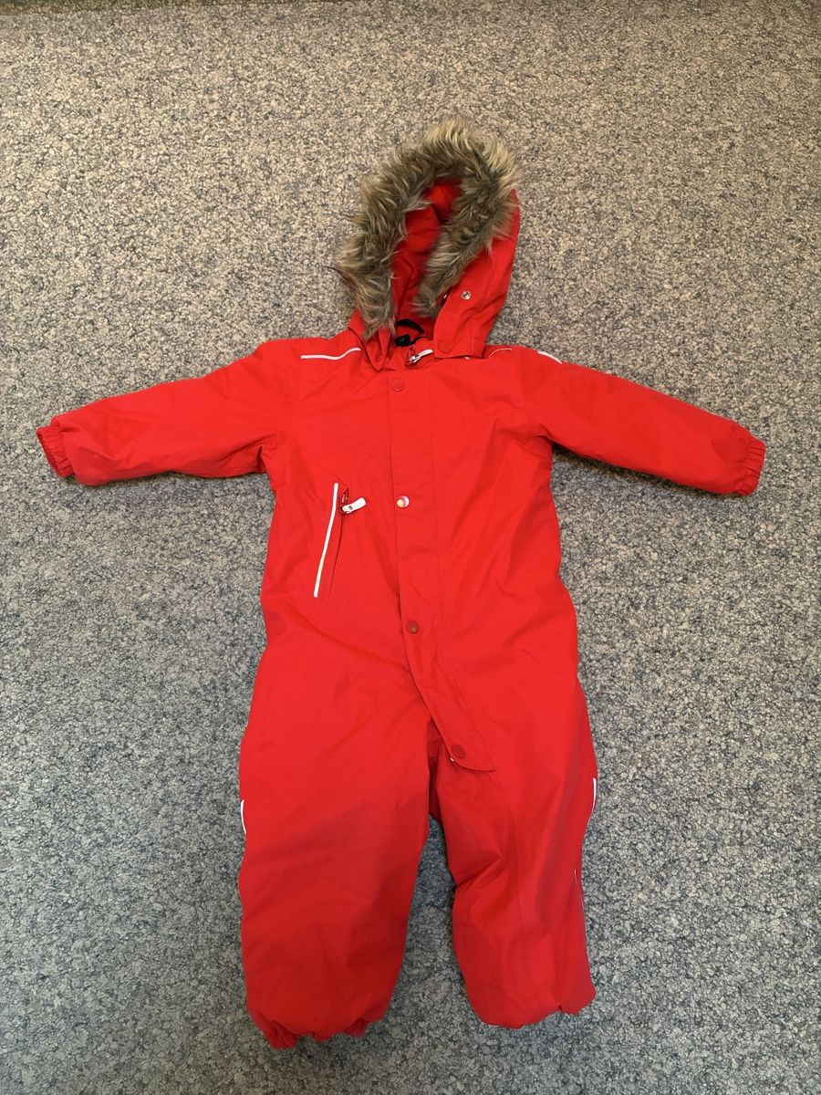 Reima Anzüge: Reima Winteroverall rot Grösse 92 – Gebraucht aus Mitlödi von meyer-sabrina