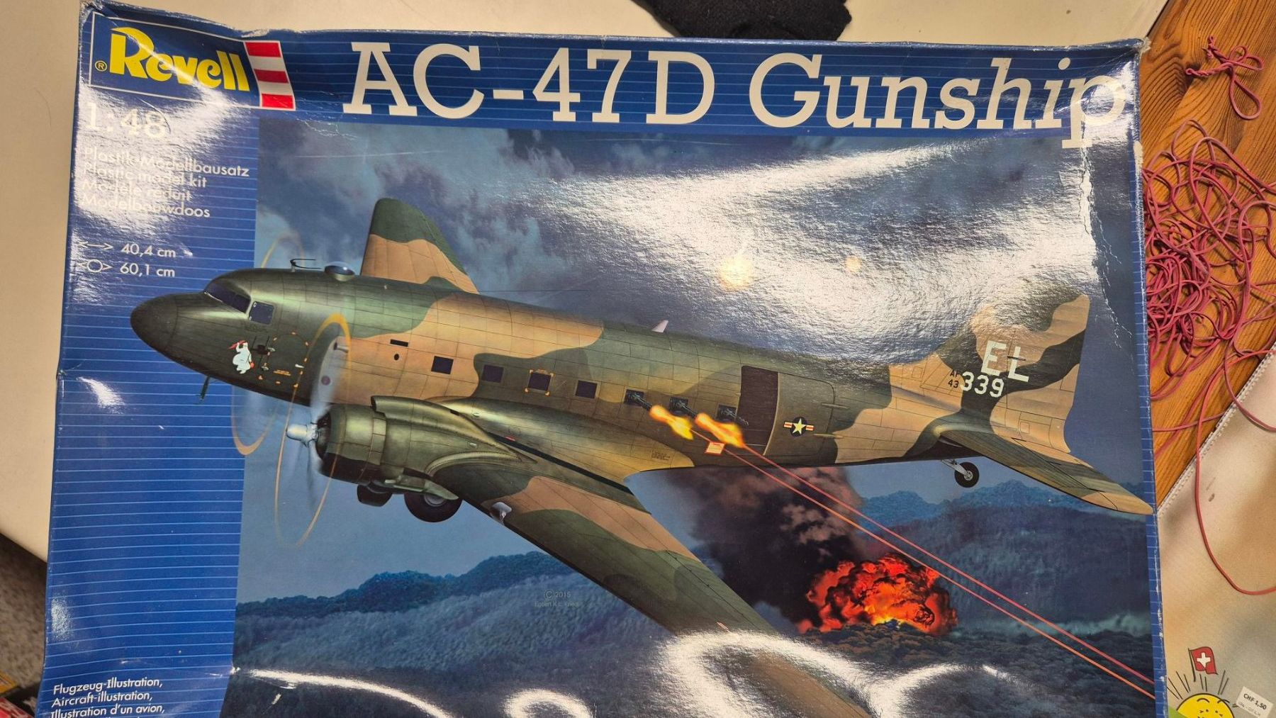 Revell Kit di modellismo & Modellini statici: AC-47 D Gunship – Nuovo (secondo la descrizione) da Wettingen venduto da Mmarb