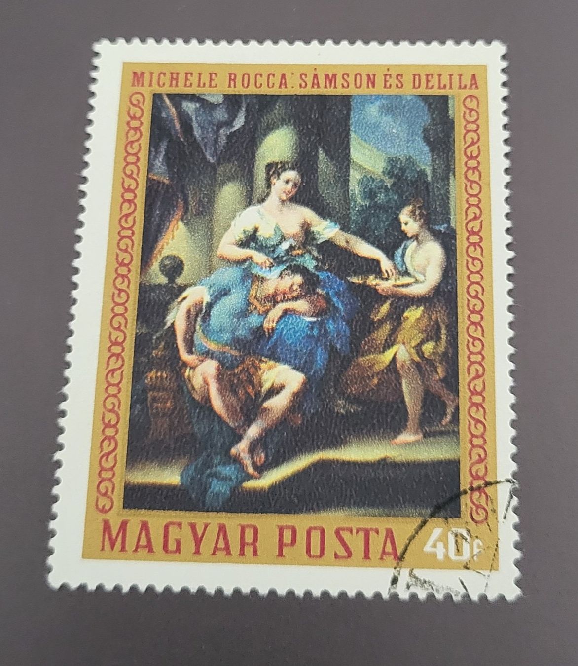 Tutti i francobolli: Ungarn Gemälde briefmarke – Usato da St Gallen venduto da Stampsalshobby