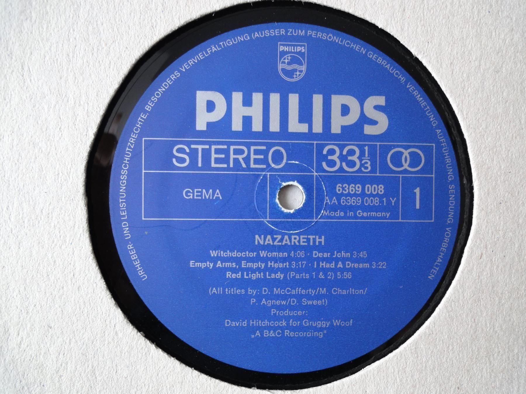 Dischi in vinile: Nazareth - Philips 6369008  - LP – Usato da Chur venduto da omonia 2
