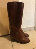 Lederstiefel mit Gummisohle Gr 36