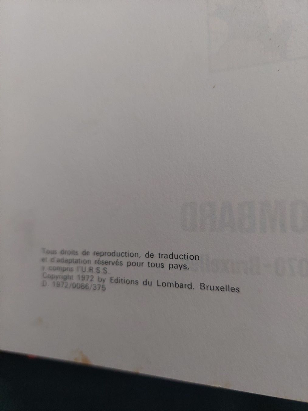 Fumetti: Blake et Mortimer SOS Meteores Ed. 1980 BE+ – Usato da Genève venduto da Blu_BD 3