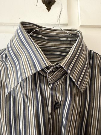 Camicia a righe taglia M, uomo, usata