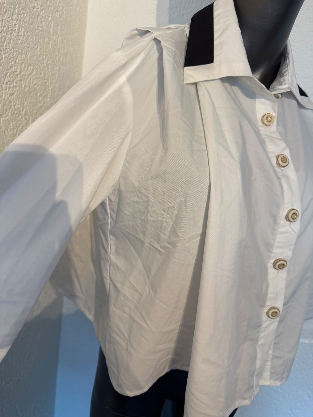 Blusen: Damen Weisse Oversize Bluse Oberteil Gr M - L – Gebraucht aus Frenkendorf von Style365 1